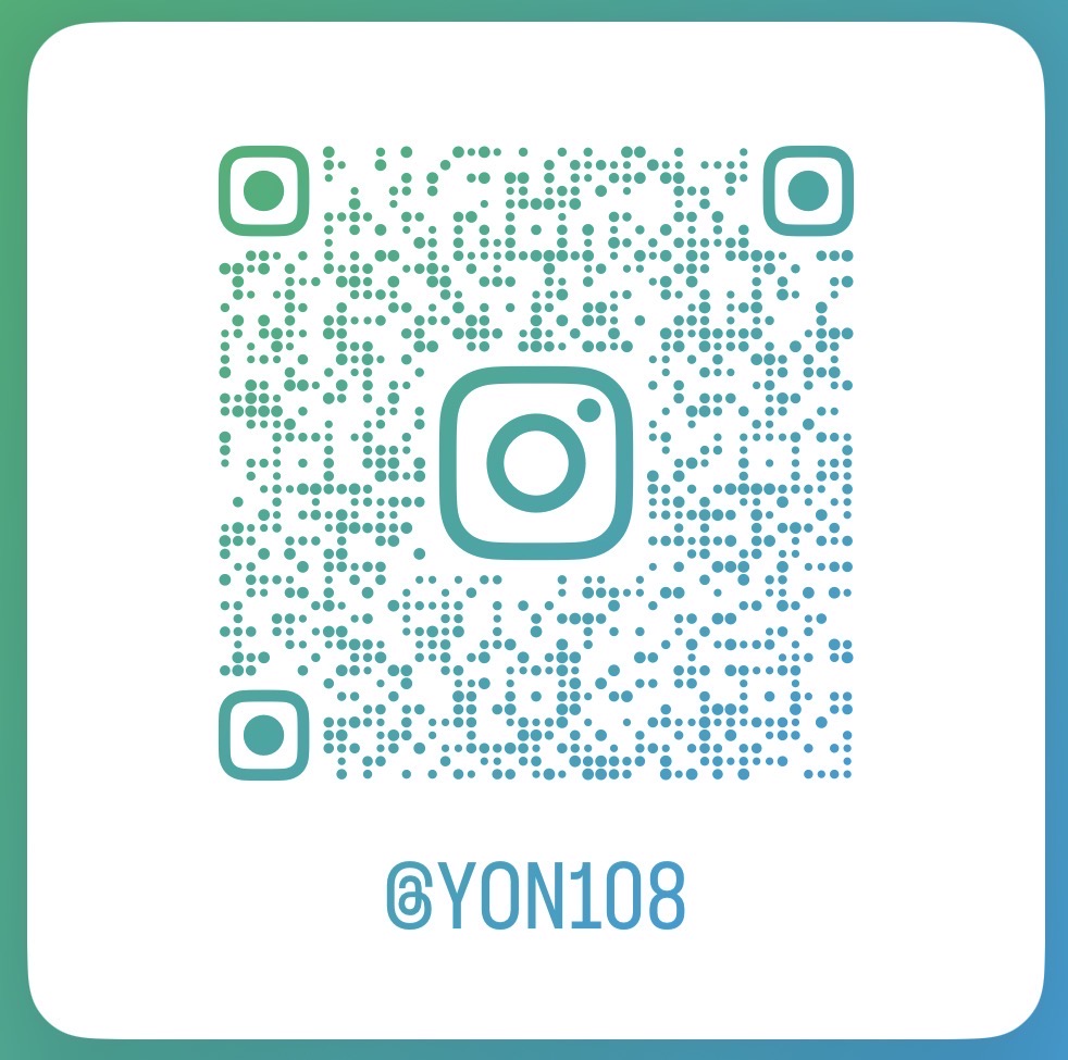 Instagram @YON108 QRコード